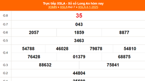 XSLA 4/1 - Kết quả xổ số Long An hôm nay 4/1/2025 - Trực tiếp XSLA ngày 4 tháng 1