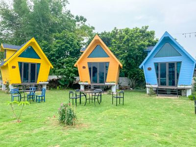 justfly wooden bungalow myan mai son ba vi ha noi