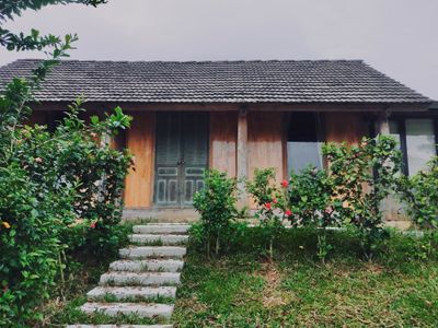 justfly bungalow 2 giuong doi mura retreat ba vi