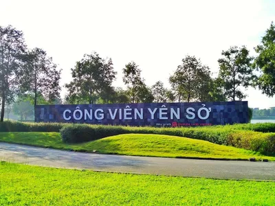 cong vien yen so ha noi